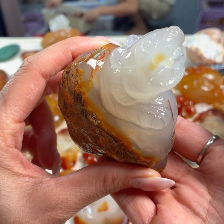 玛瑙/玉髓未镶嵌吊坠(不含链)