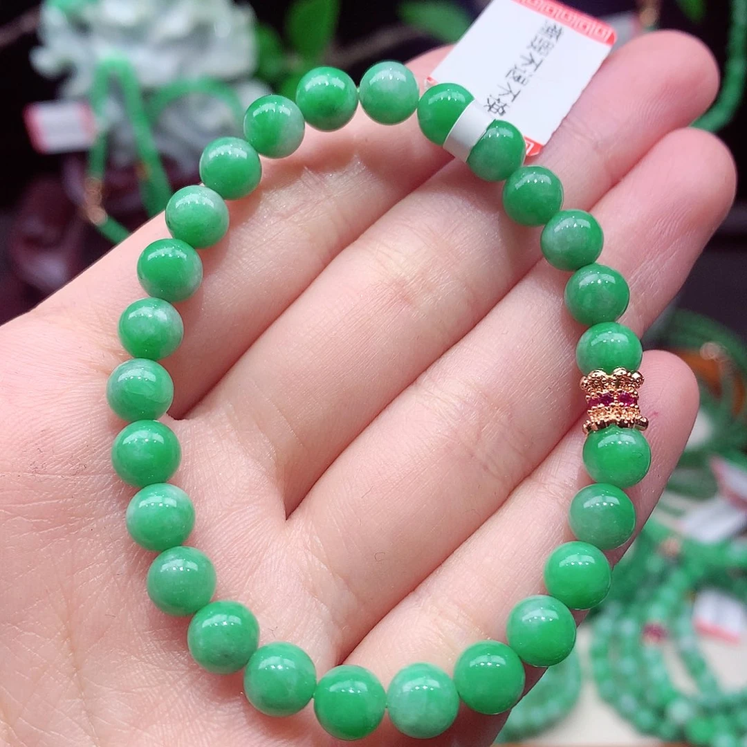翡翠未镶嵌手链翡翠