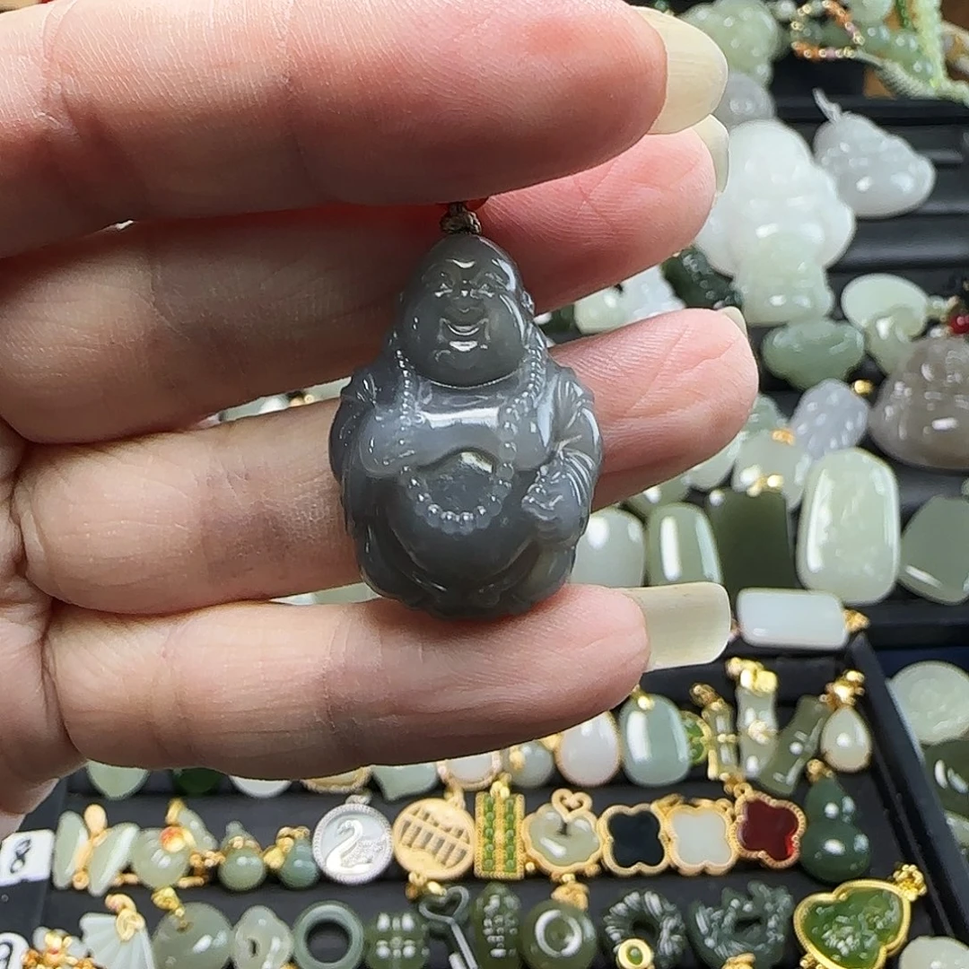 吊坠(不含链)未镶嵌和田玉连***