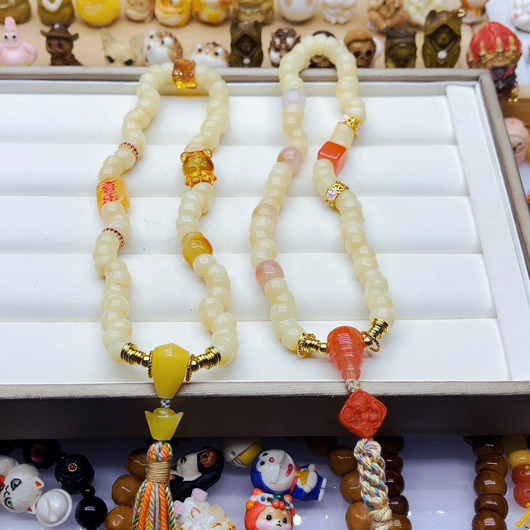 鹿骨手串/手链手工打磨配饰