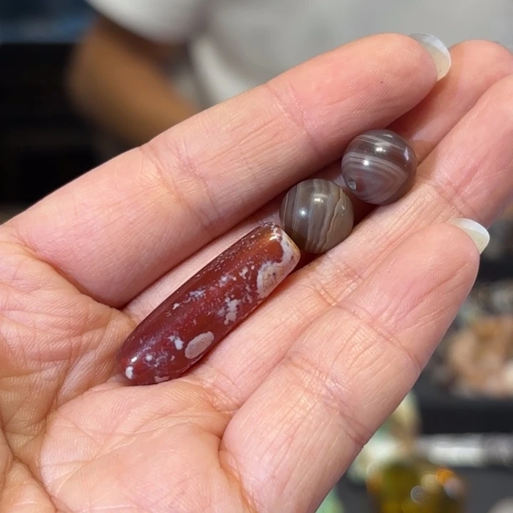 玛瑙/玉髓未镶嵌颈饰