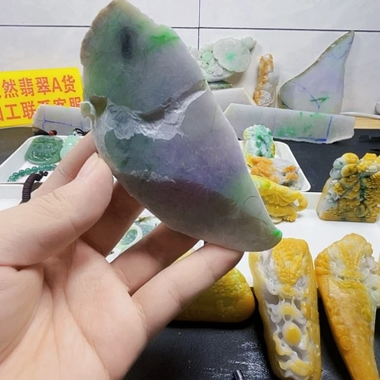 未镶嵌挂件翡翠翡翠