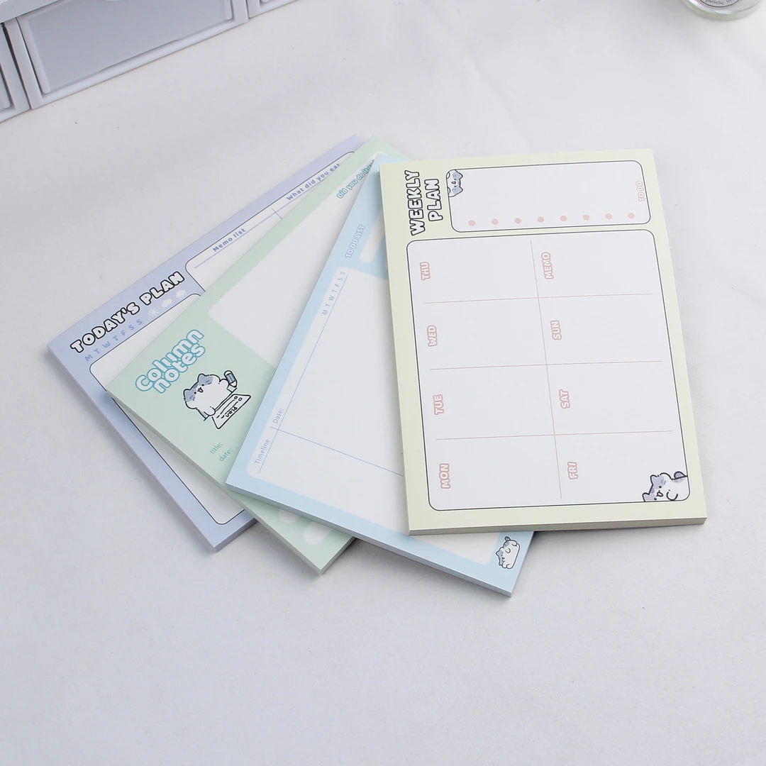 【书慧文具】计划喵~B6上翻计划本*一只有计划滴喵*100克50张单面印