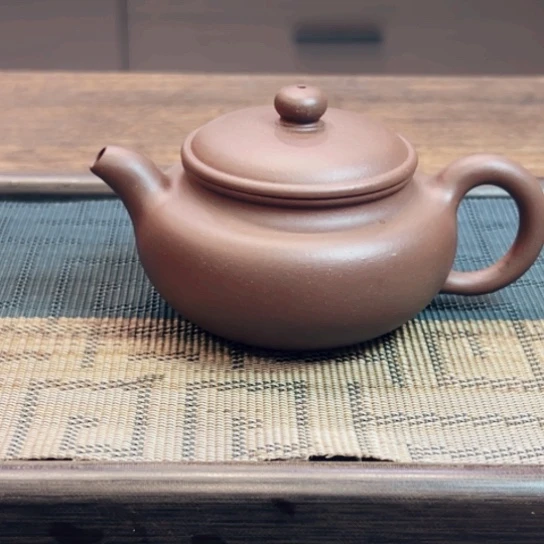 茶壶紫砂黄龙山原矿底槽清半手工