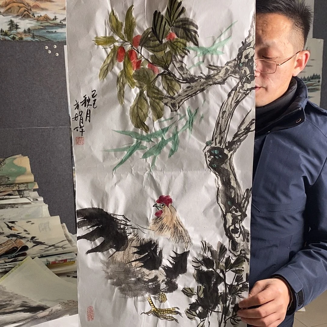 国画纯手写手绘作品67