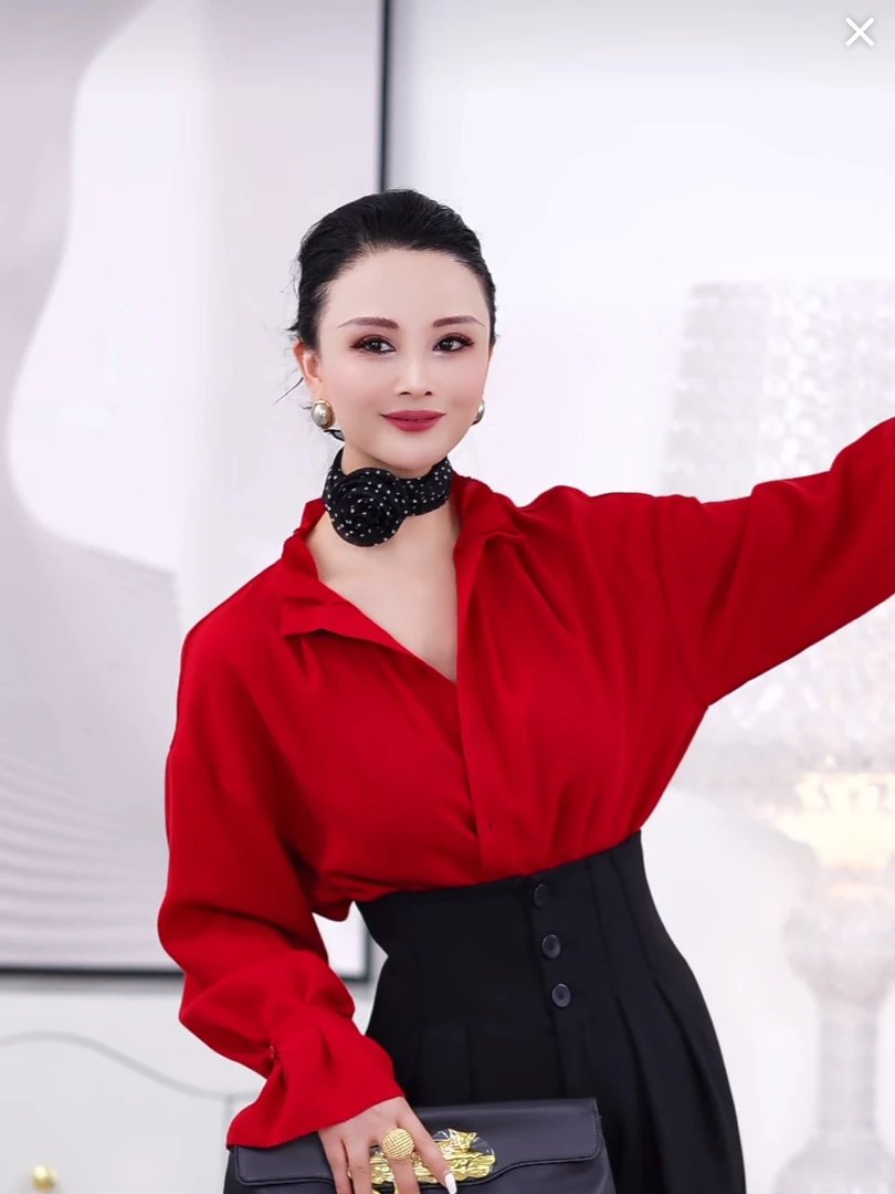 【RZ】羊毛羊绒袖口打折上衣