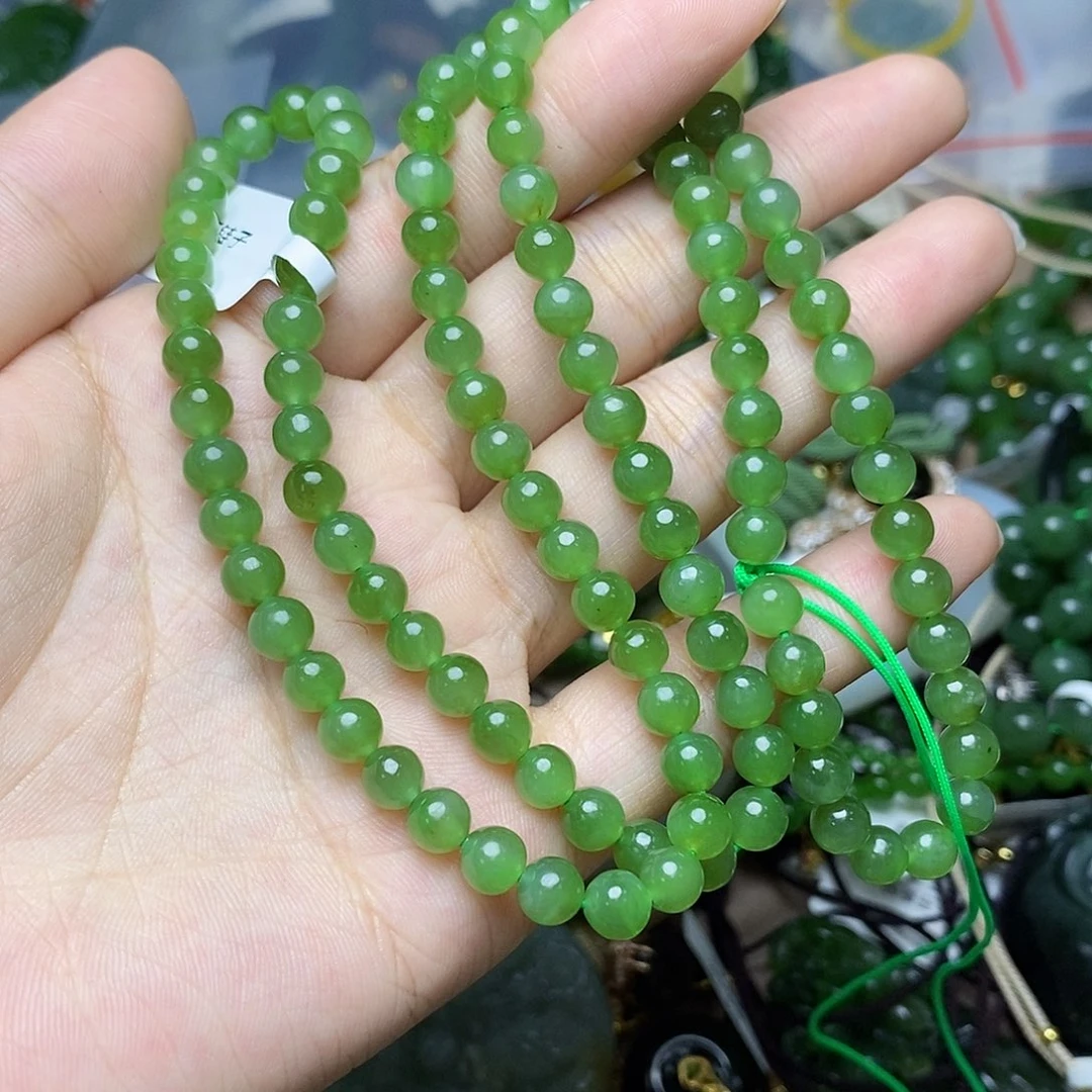和田玉（碧玉）未镶嵌颈饰