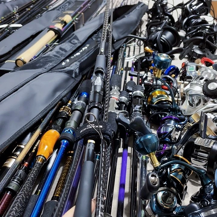 招***"英菲2.9m直柄 远投竿