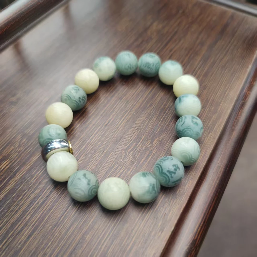 m-ae046 渐变绿菩提手串