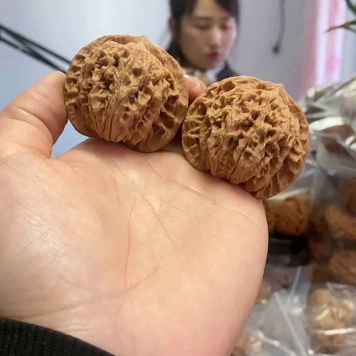 把件文玩核桃47老款狮子头