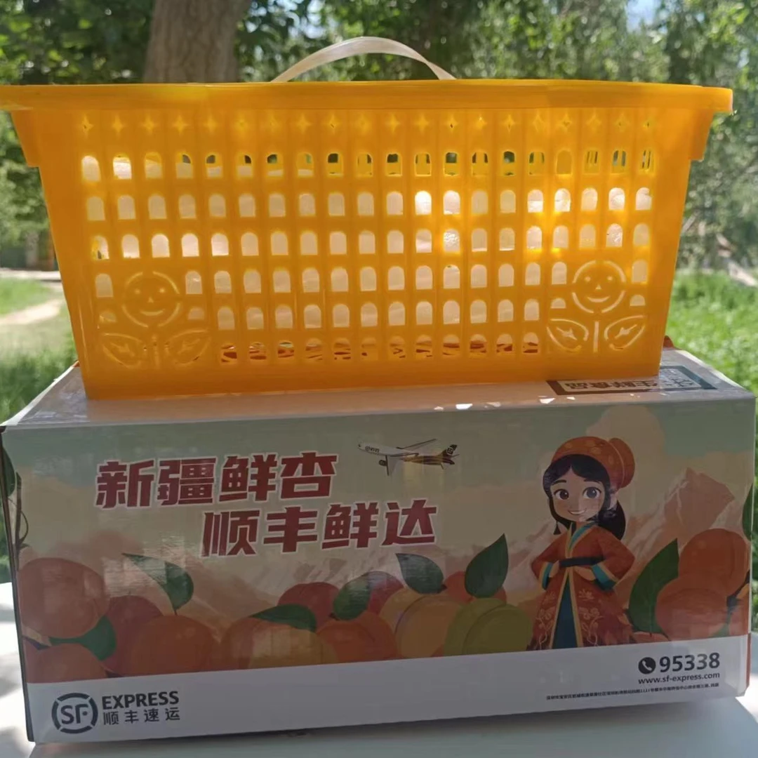 新疆喀什龙甫乡英吉沙杏上架了，抓紧时间购买品尝，快递包邮