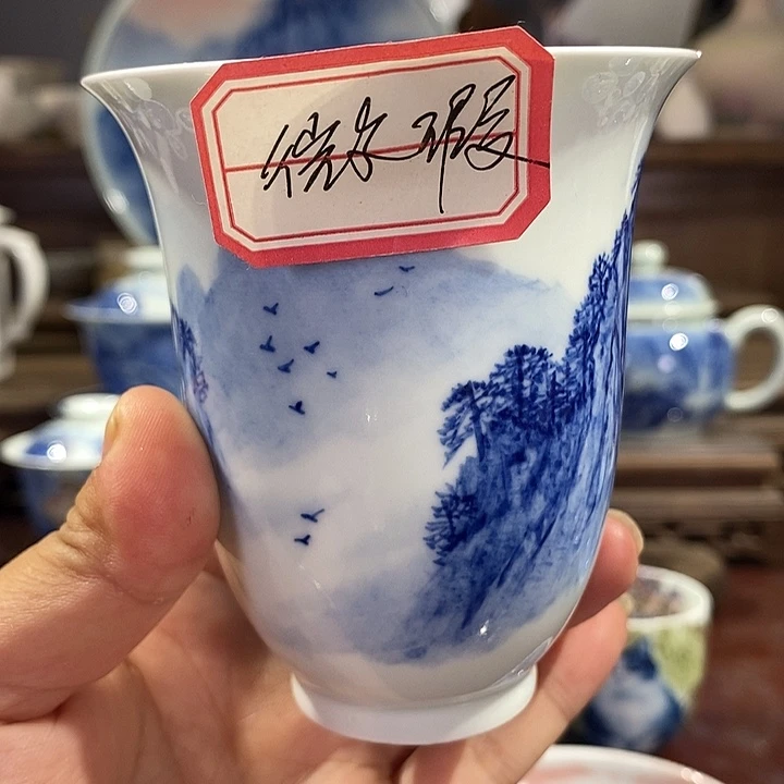 杯宝**帅景德镇手工手绘陶瓷，高亮兴老师作品