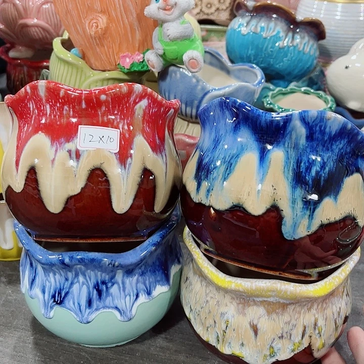 多肉花盆满10元包邮