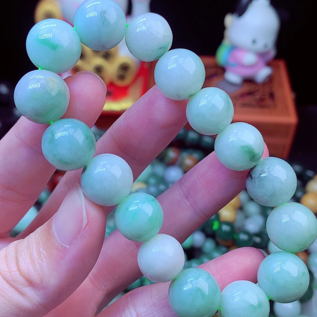 翡翠未镶嵌毛衣链