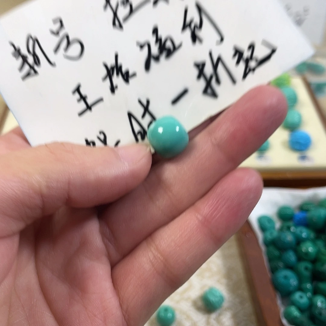 手工雕刻配饰配珠手串尺寸12