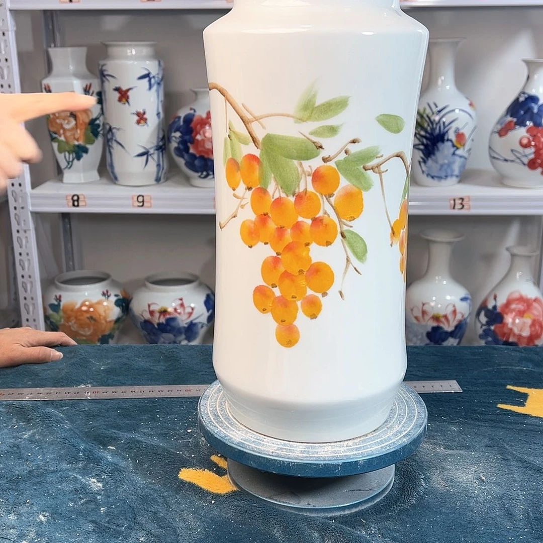 摆件景德镇陶瓷书皮