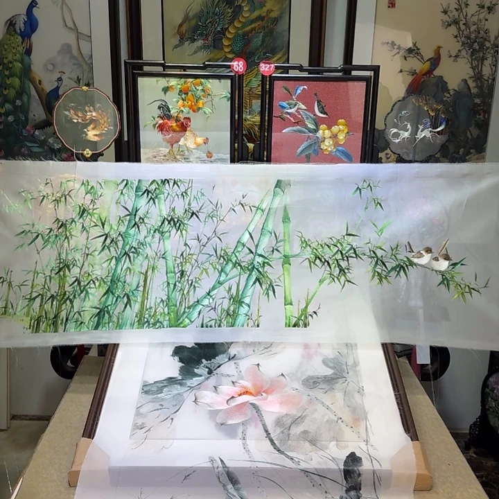 刺绣刺绣工艺精湛独特设计理念