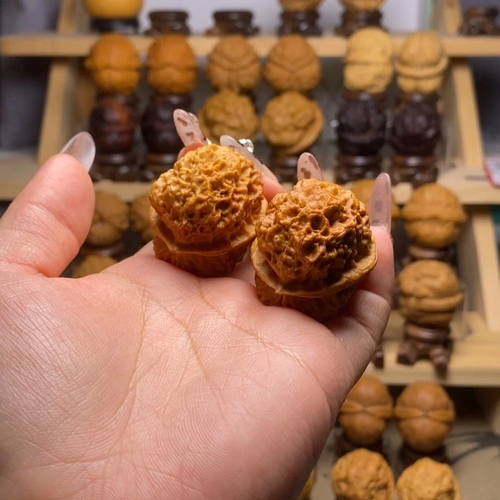 吊坠文玩核桃36金甲麒麟Y05