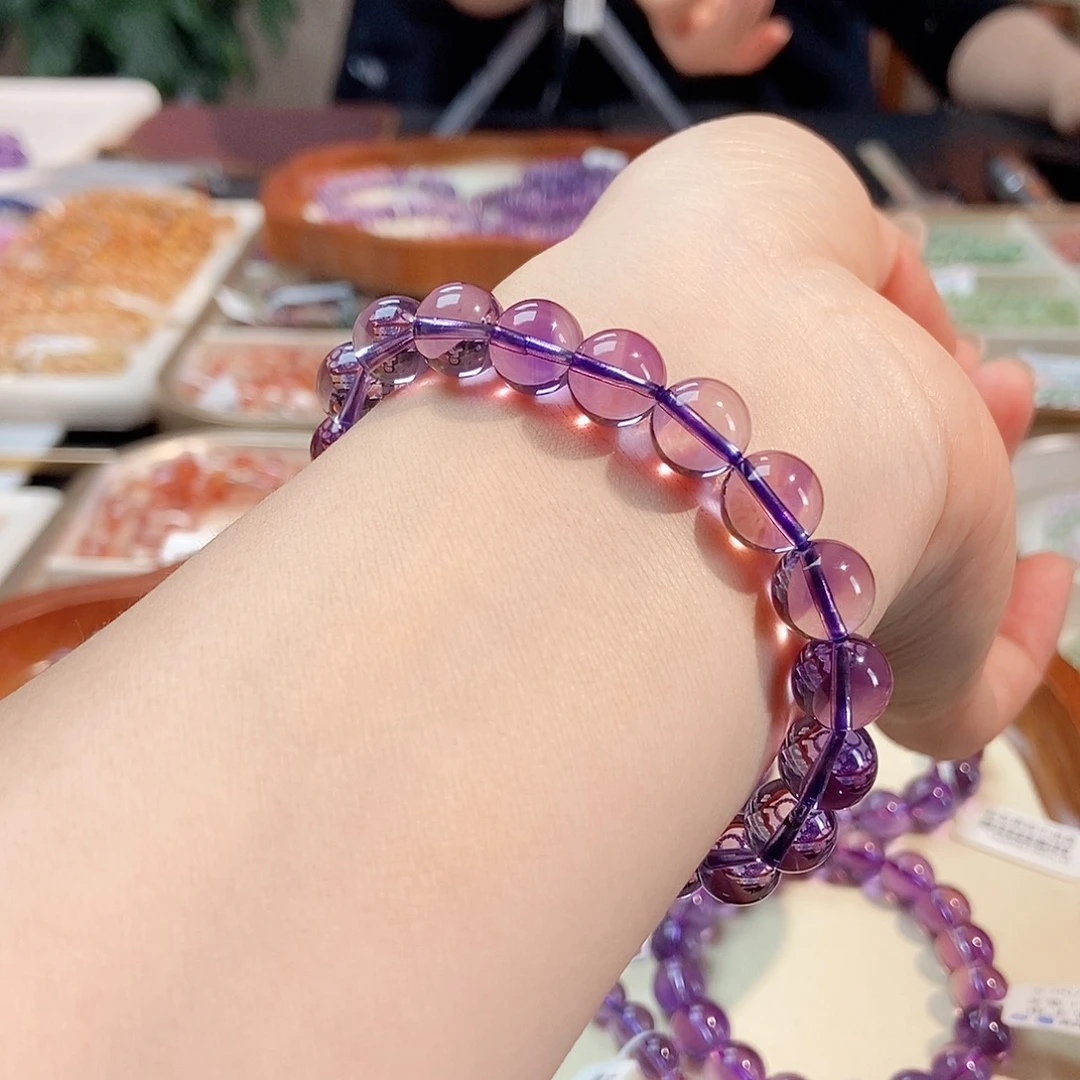 未镶嵌手链烟晶水晶9.7