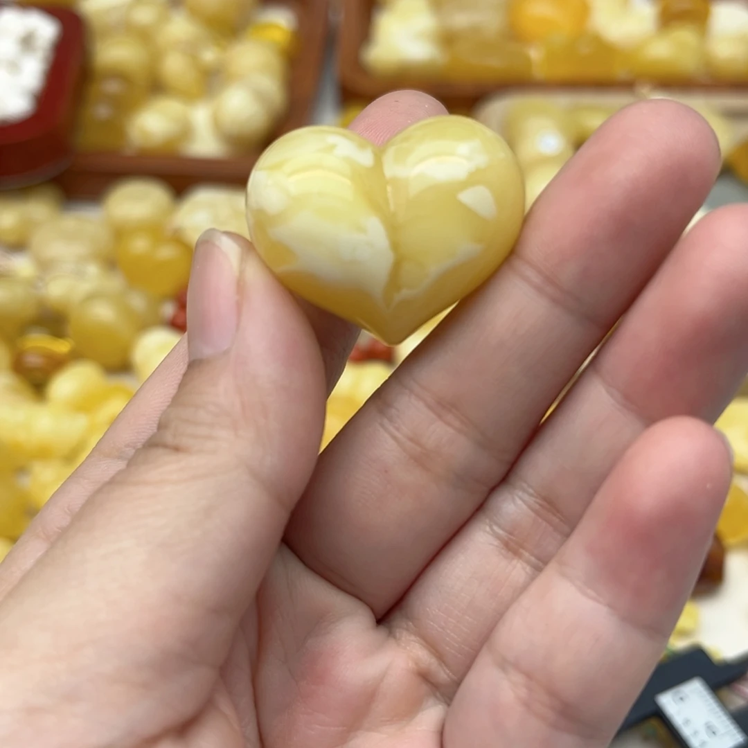 裸石蜜蜡未镶嵌天然