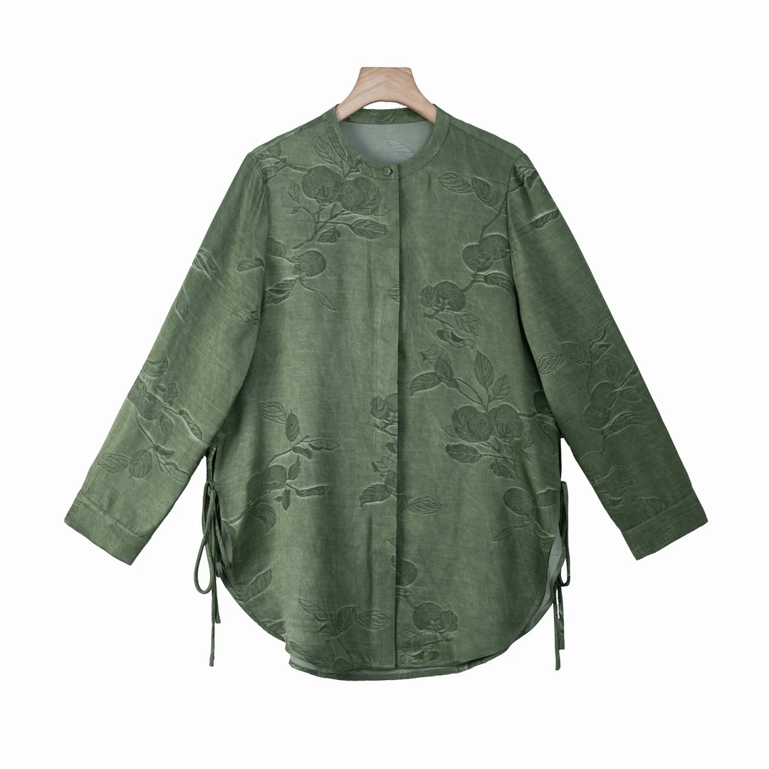 2025早春新款休闲优雅百搭上衣5005