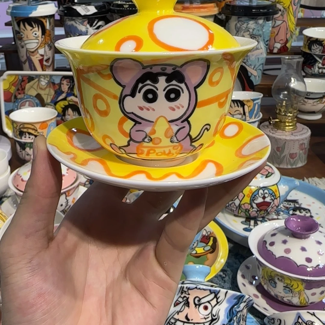 高温/釉下彩/动漫/手绘陶瓷