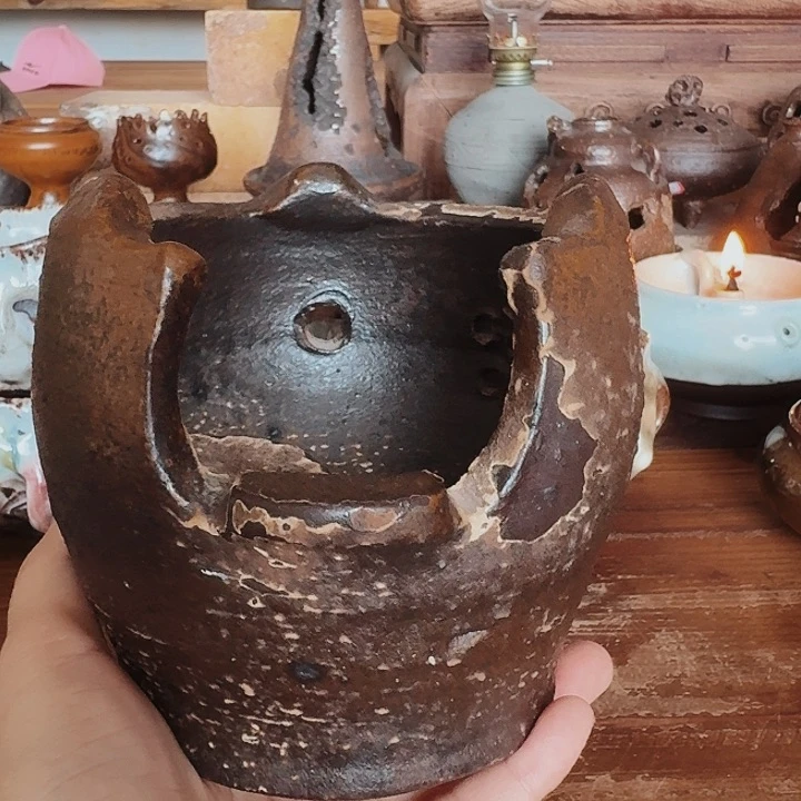 荆****场景德镇陶瓷艺术温茶炉