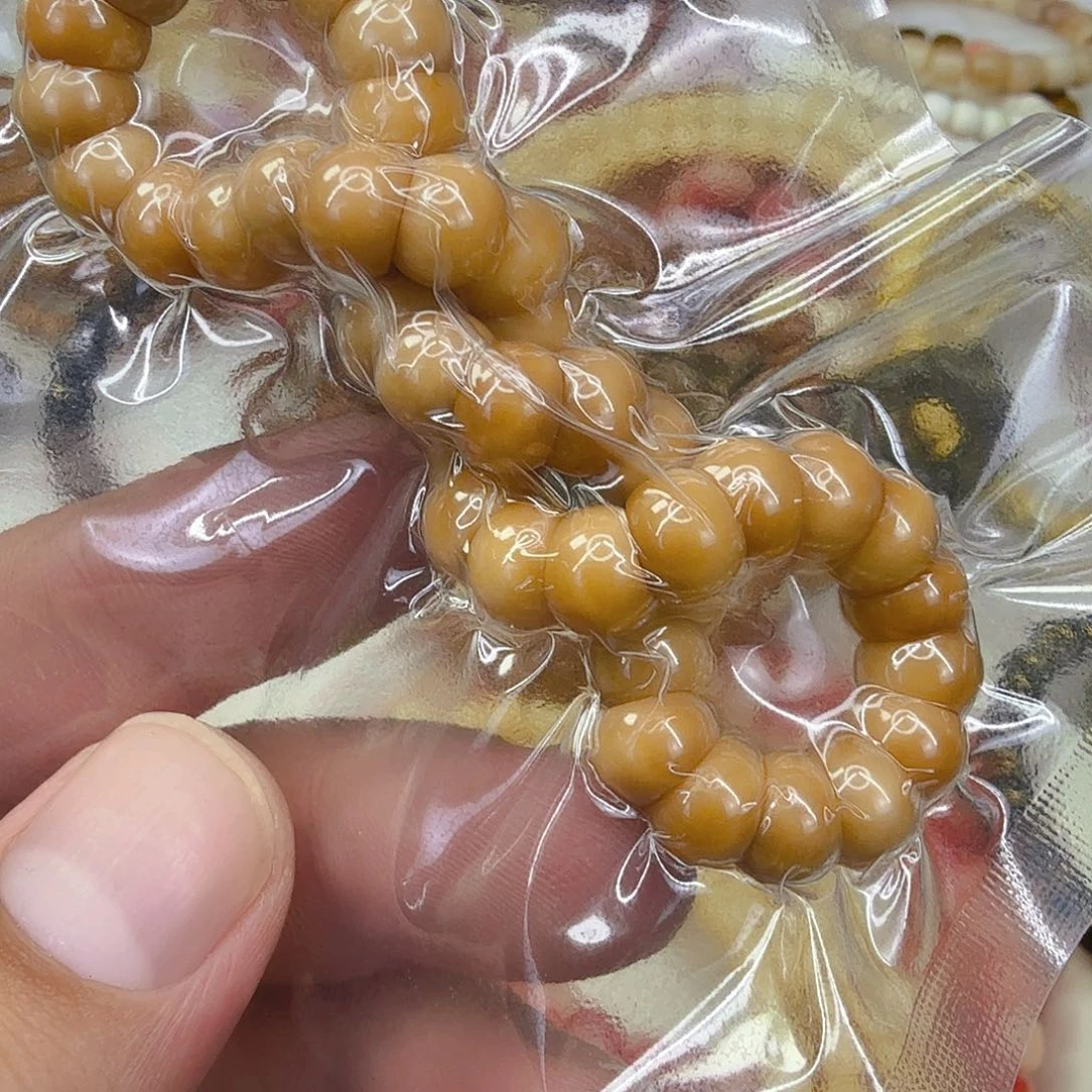 手串星月菩提45龙脊菩提蒜瓣大肠单圈0.8