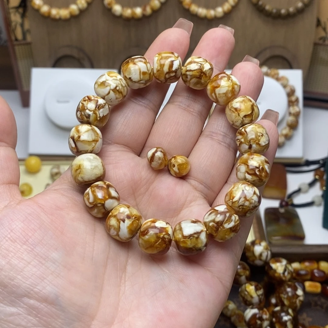 咒***亡13mm沁色精工老型手串一条