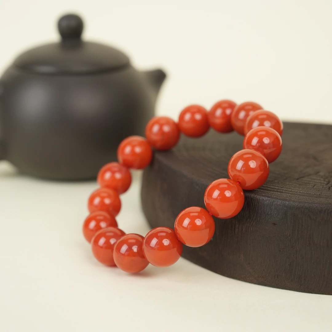 【棠木推荐】南红单圈手串-多样性发一件 TM006438470