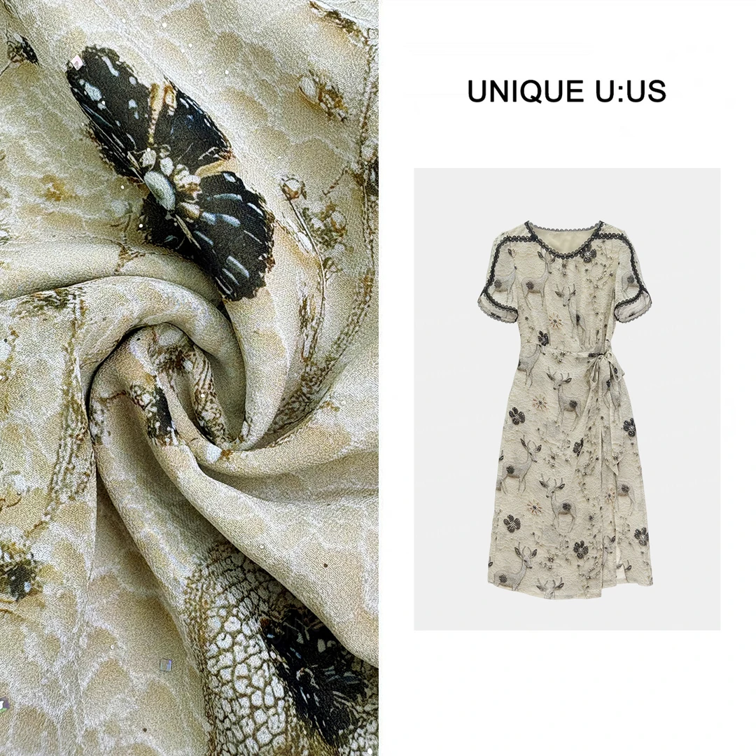 【TangTang·Studio】梦幻庄园收腰气质显瘦女装连衣裙-253236