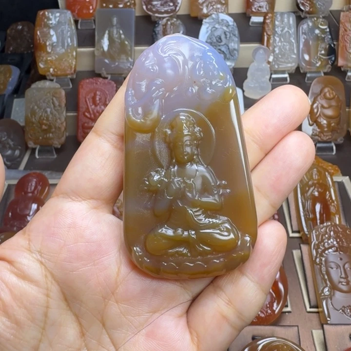 玛瑙/玉髓未镶嵌颈饰