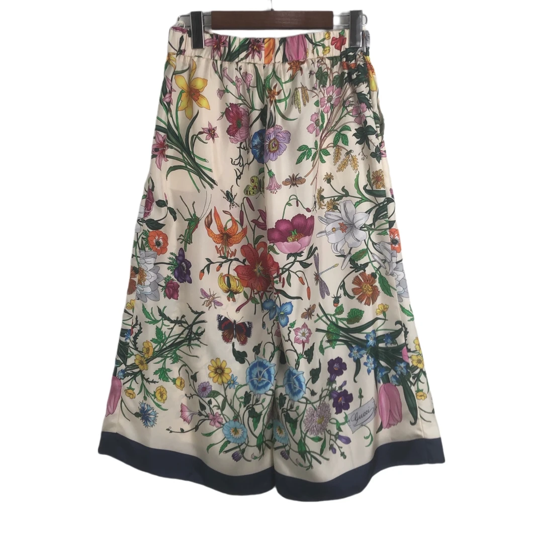 99新 GUCCI/古驰 001236 印花休闲长裙 花色  38码