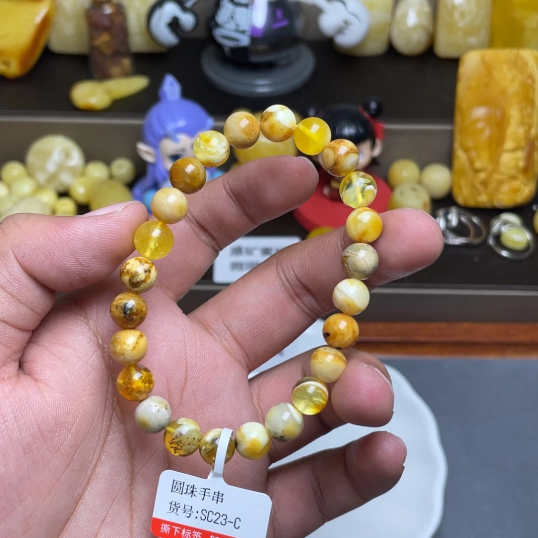 琥珀未镶嵌珠宝奇石