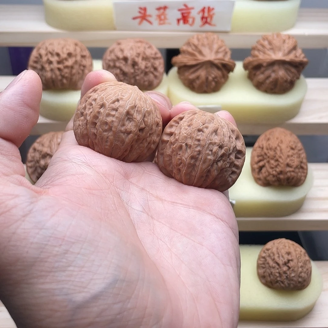 吊坠文玩核桃38全品铁锤