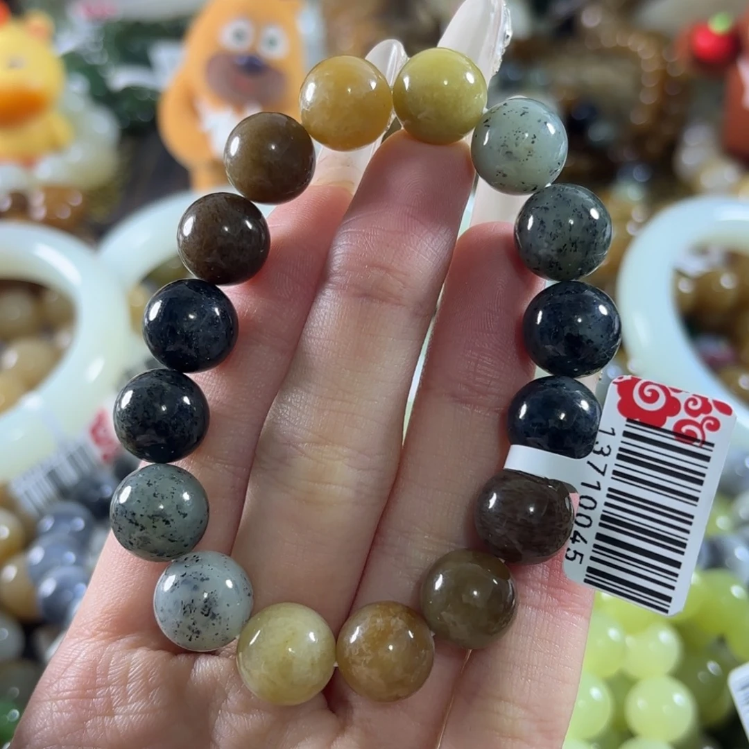 和田玉未镶嵌手链147