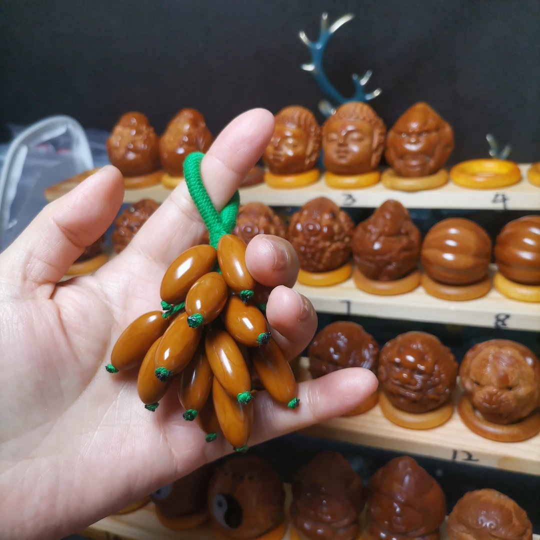 葡萄手串 橄榄核