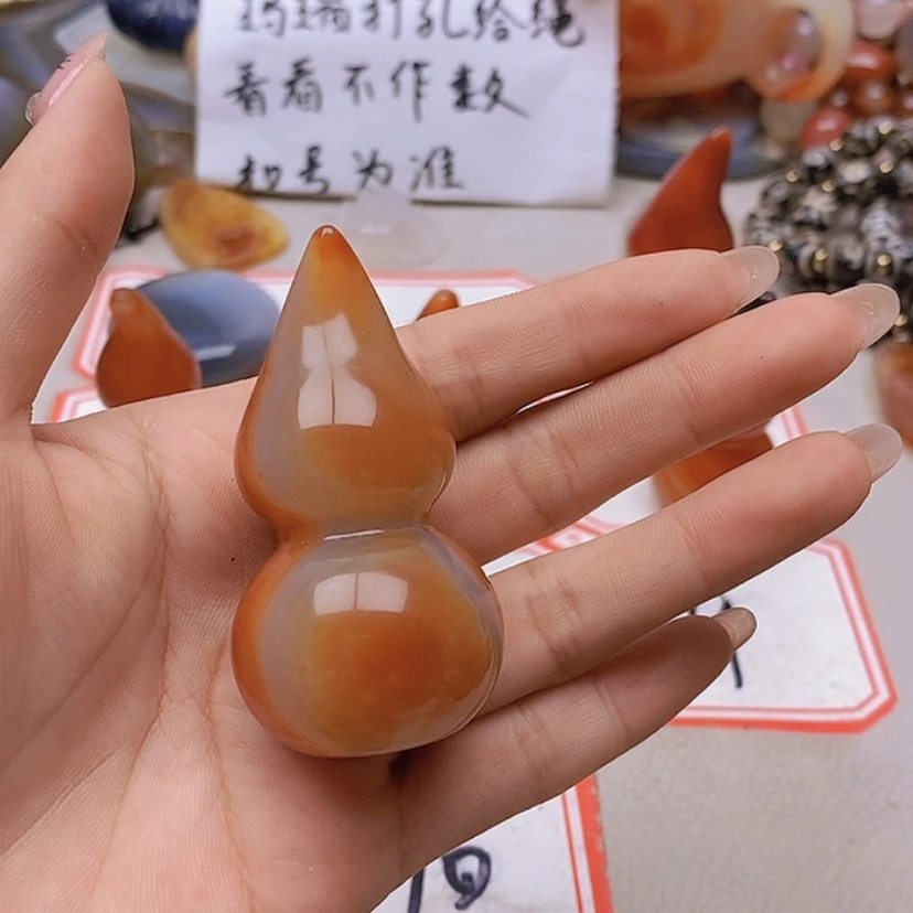 【闪购商品】未镶嵌玛瑙/玉髓珠宝半成品舒*