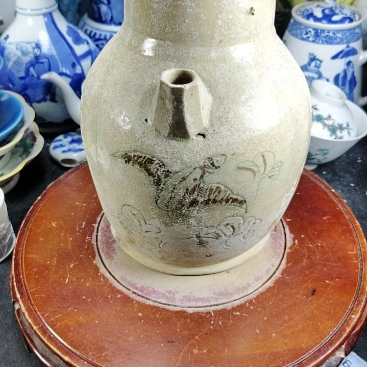 摆件柯*全手工制作的瓷器