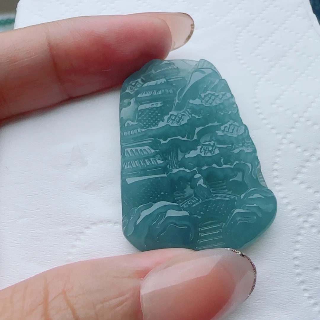 颈饰未镶嵌翡翠多样性发货天然的A货翡翠