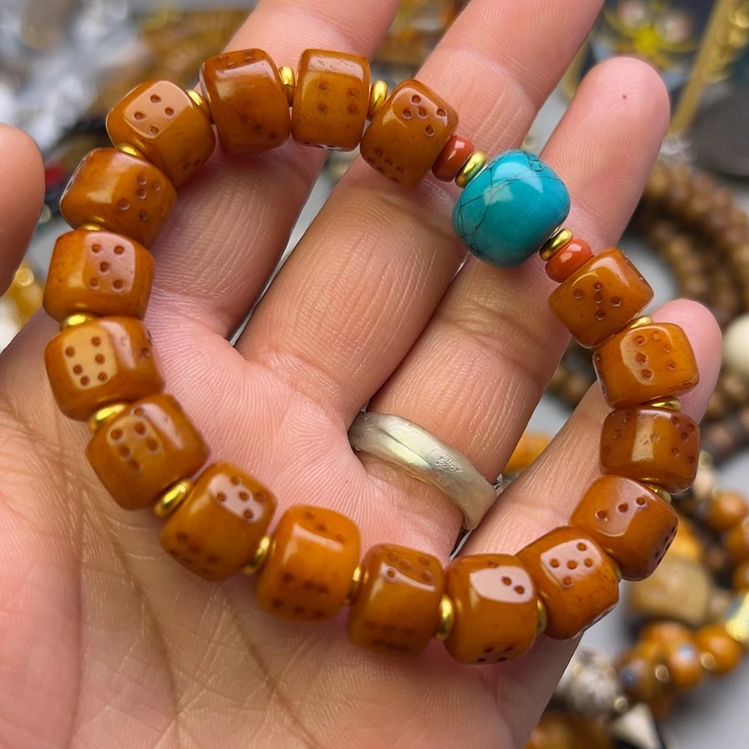 柏香籽/百香籽手串空****轩