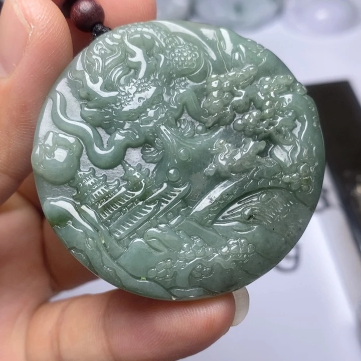 颈饰未镶嵌翡翠翡翠