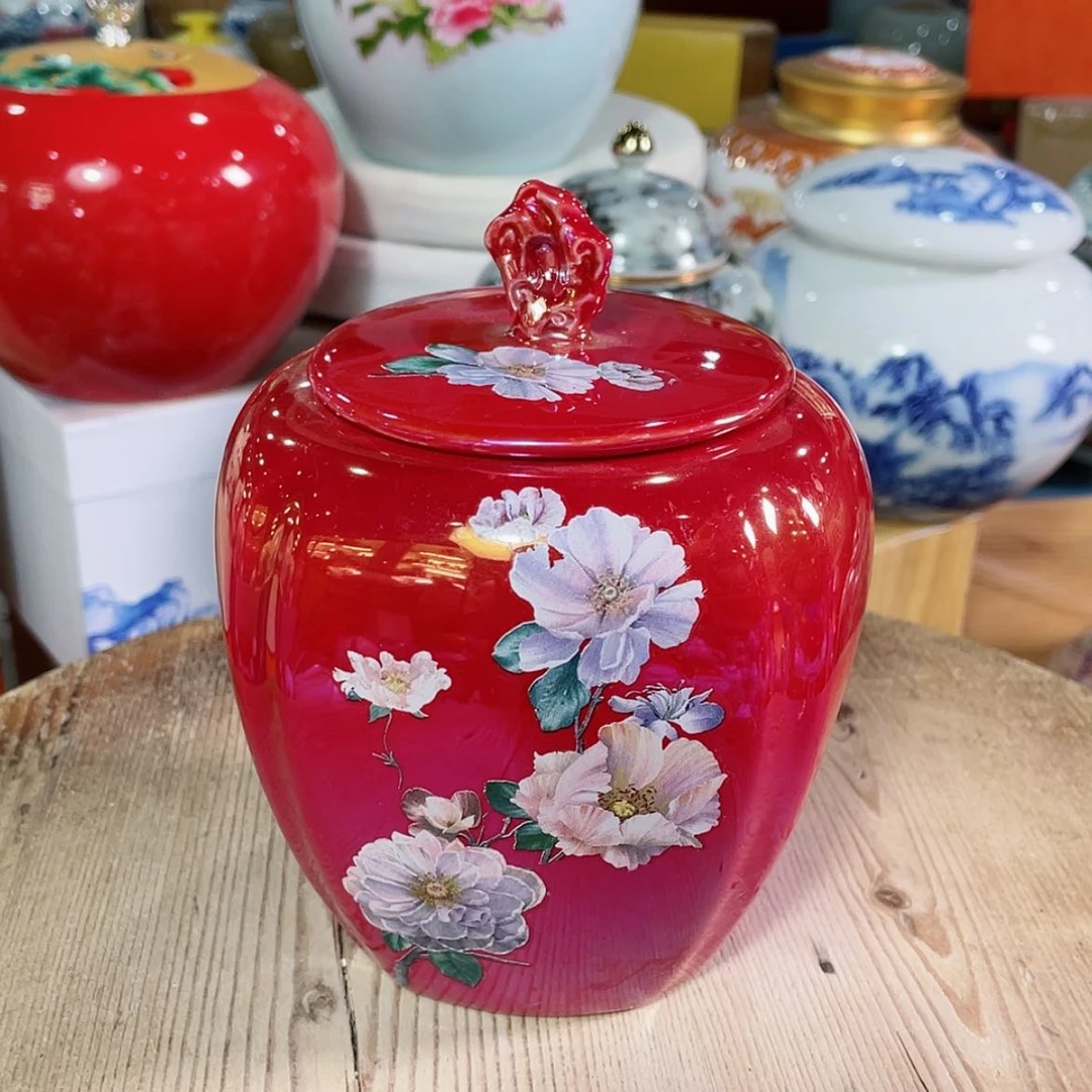【闪购商品】罐陶瓷茶叶罐密封罐