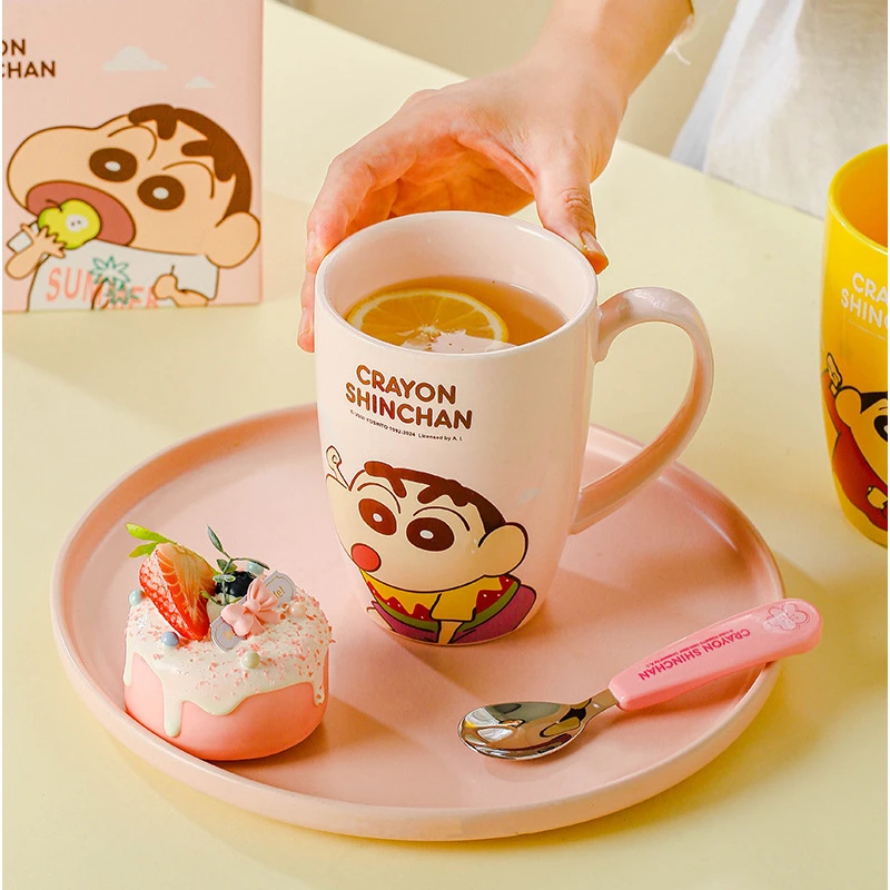 水杯高颜值可爱儿童陶瓷马克杯办公室咖啡杯牛奶杯送女生生日礼物