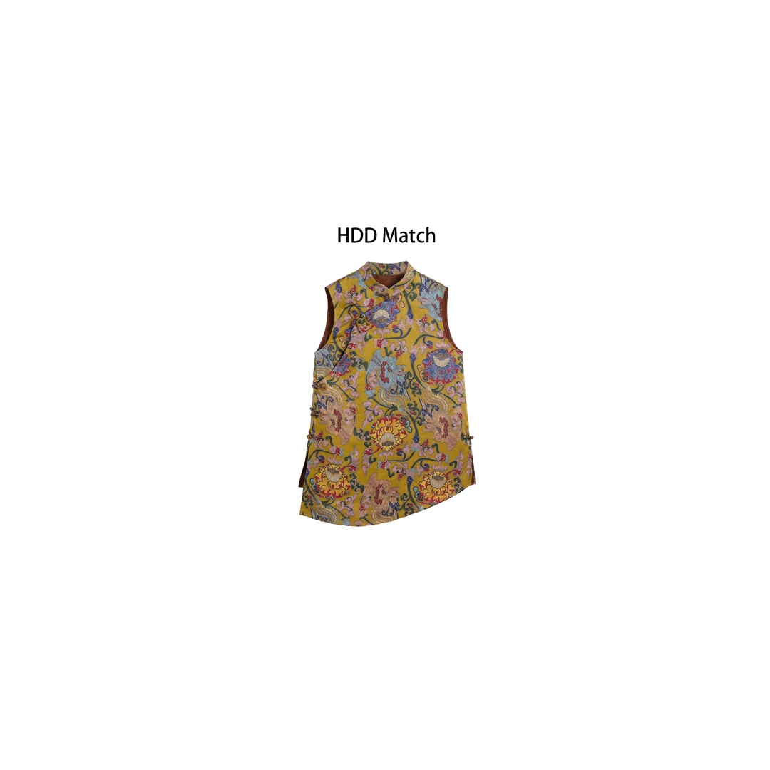 HDD Clothing"限定国风"夏季国风女款重工定制轻奢凯袖上衣 Y8011
