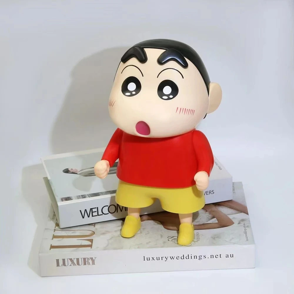 蜡笔小新【专供】小红书同款手办存钱罐公仔礼物品蜡笔小新摆件桌面