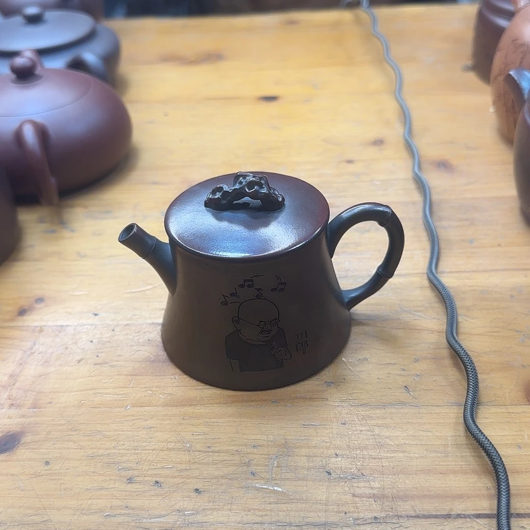 紫砂茶壶民间手艺人全手工制作