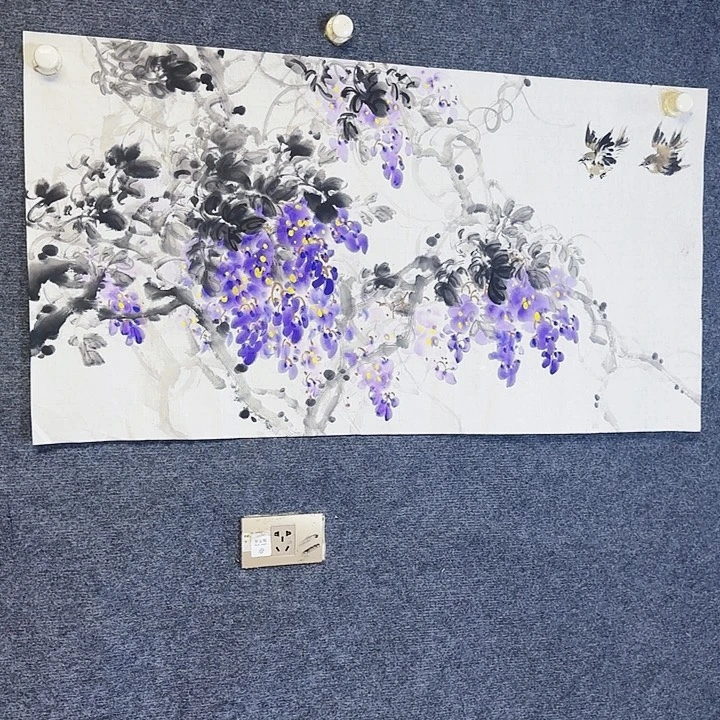 国画国画花鸟画作品