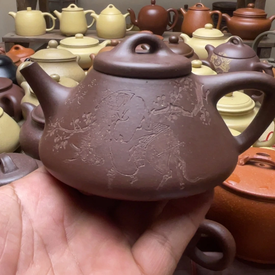 紫砂茶壶新*宜兴紫砂壶工艺品