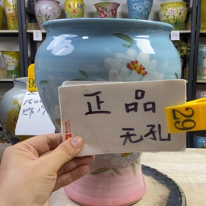 景德镇高温陶瓷花盆